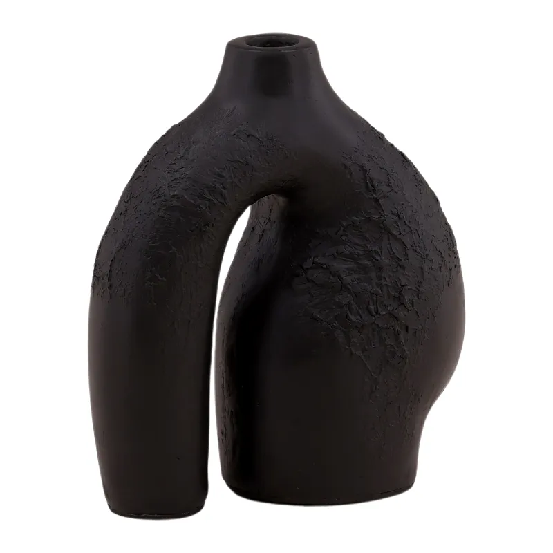 Ignazio Candle Holder Black