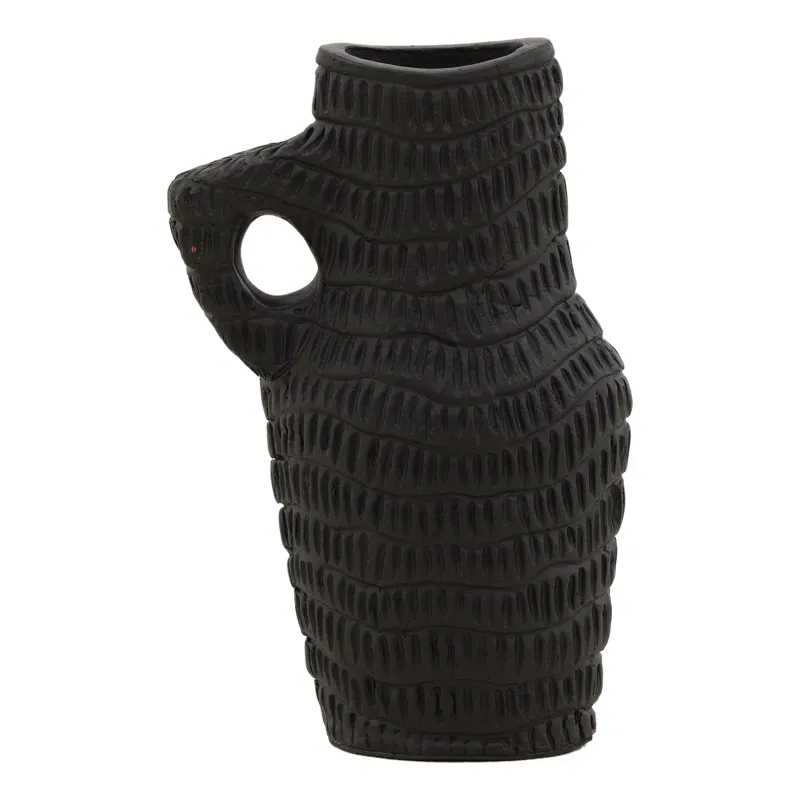 Voss Vase Black