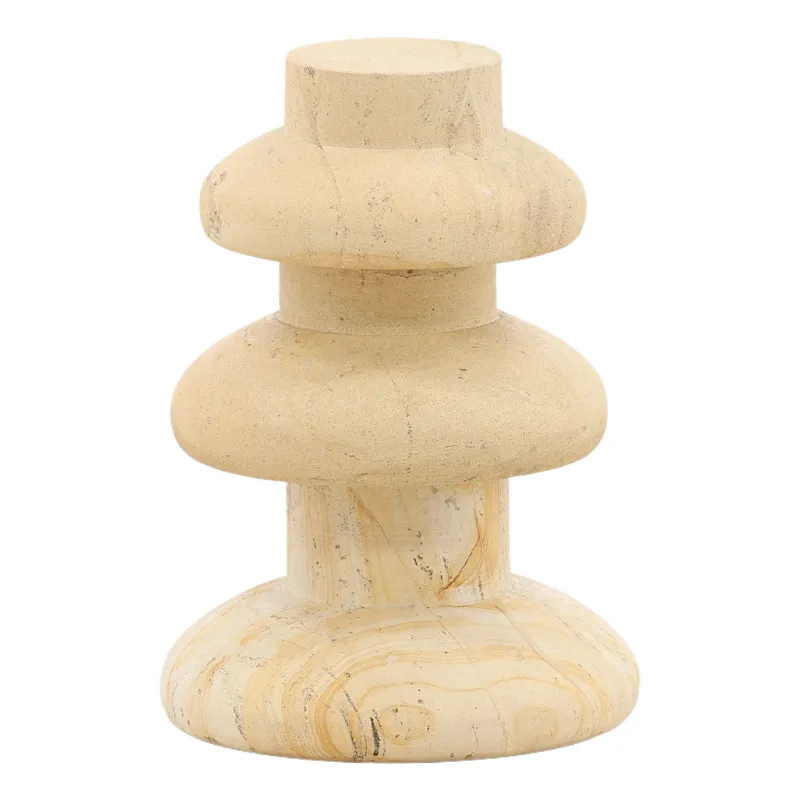 Brevin Sculptural Objects Set Of 3 Natural