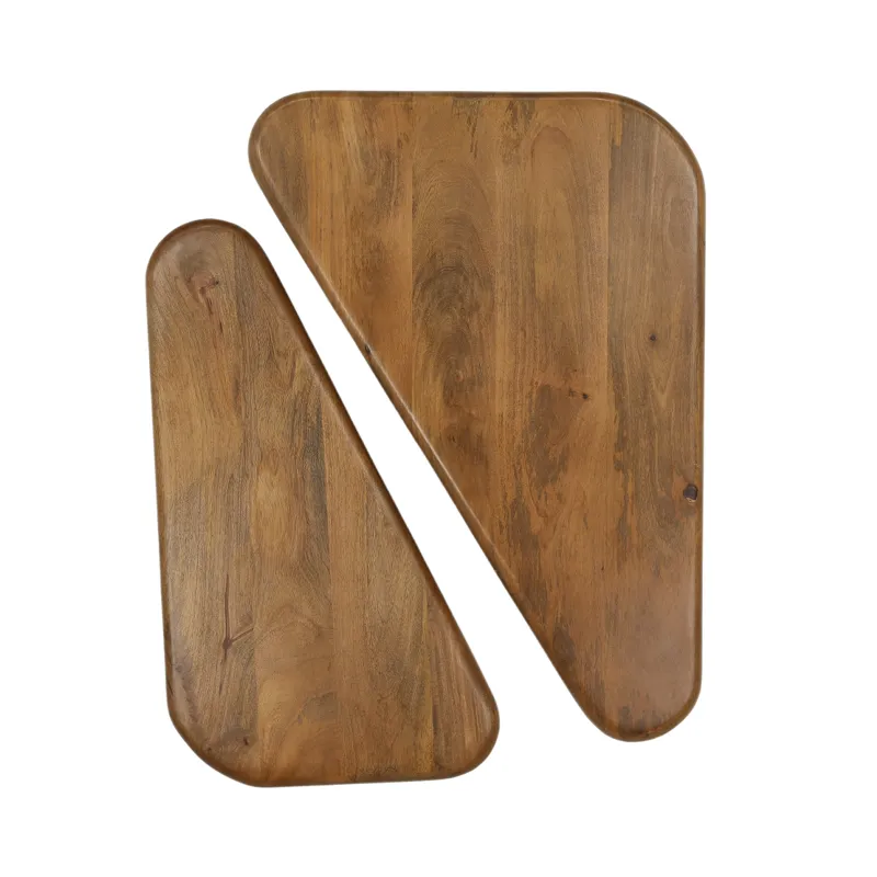 Sansa Coffee Table Set Of 2 Brown