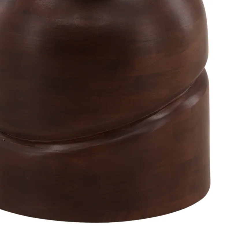 Kadin Side Table Dark Brown