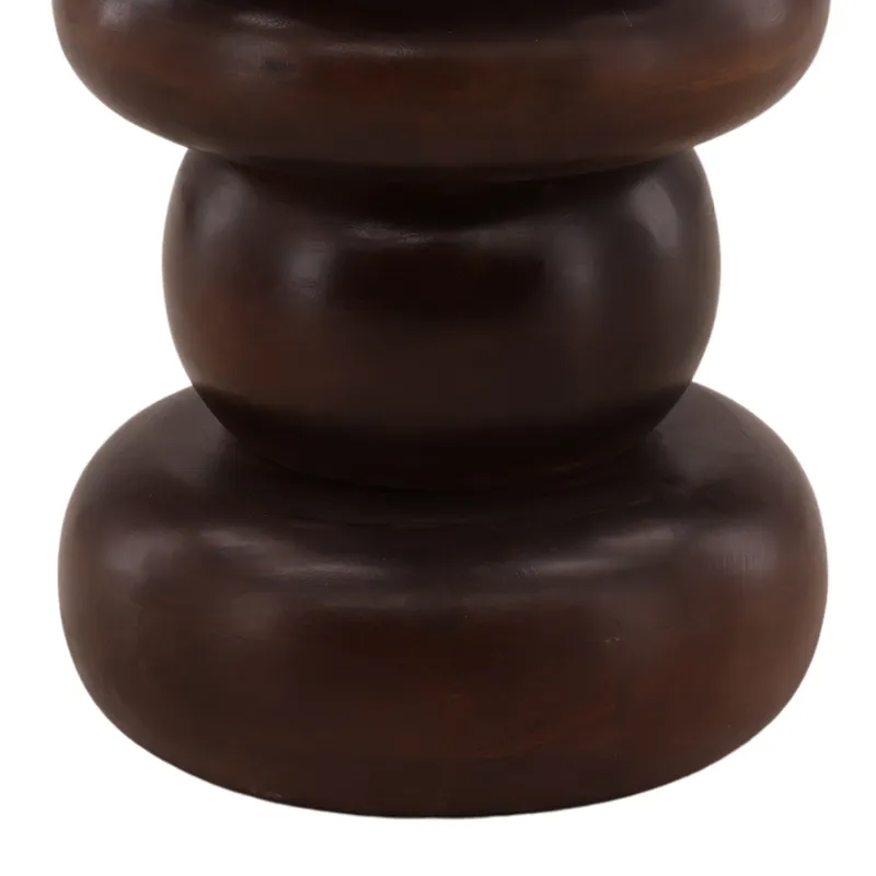 Vianne Side Table Dark Brown