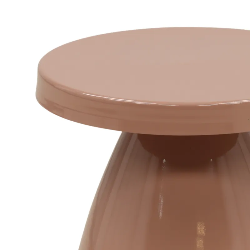 Esmay Side Table Taupe