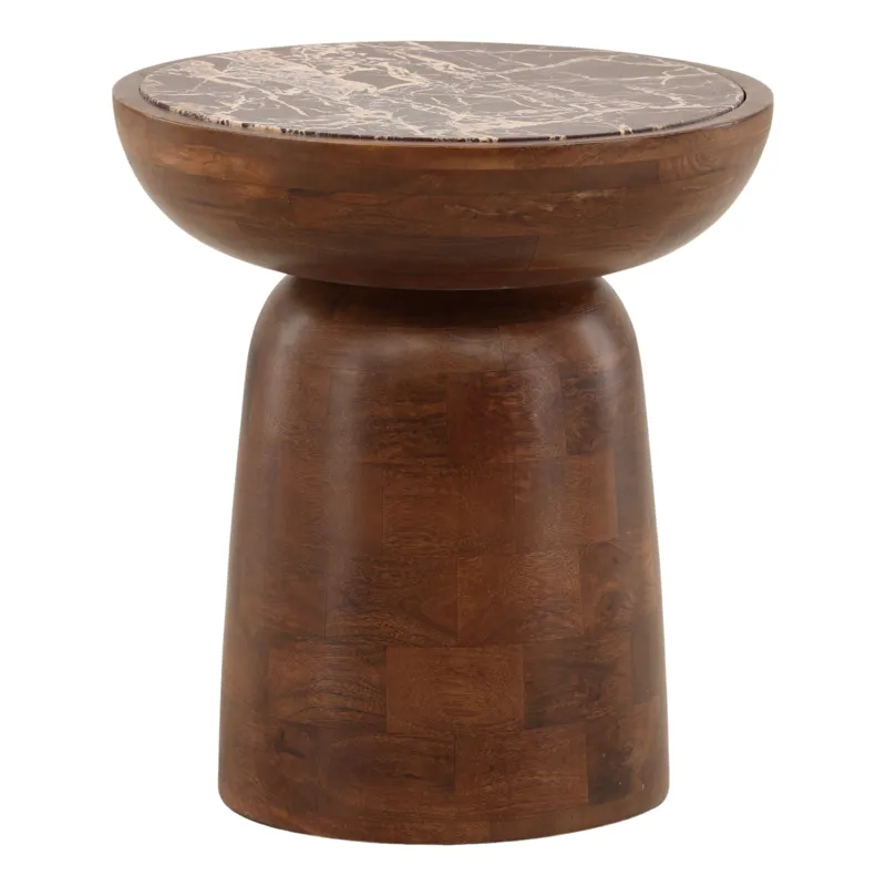 Anara Side Table Brown