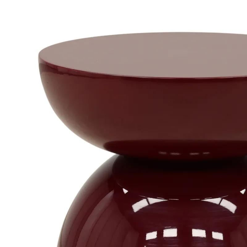 Dax Side Table Burgundy