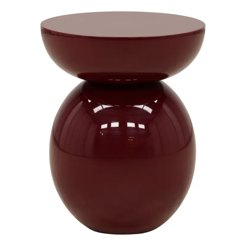 Dax Side Table Burgundy