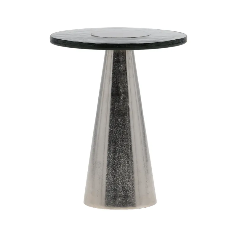 Alaric End Table Silver Small