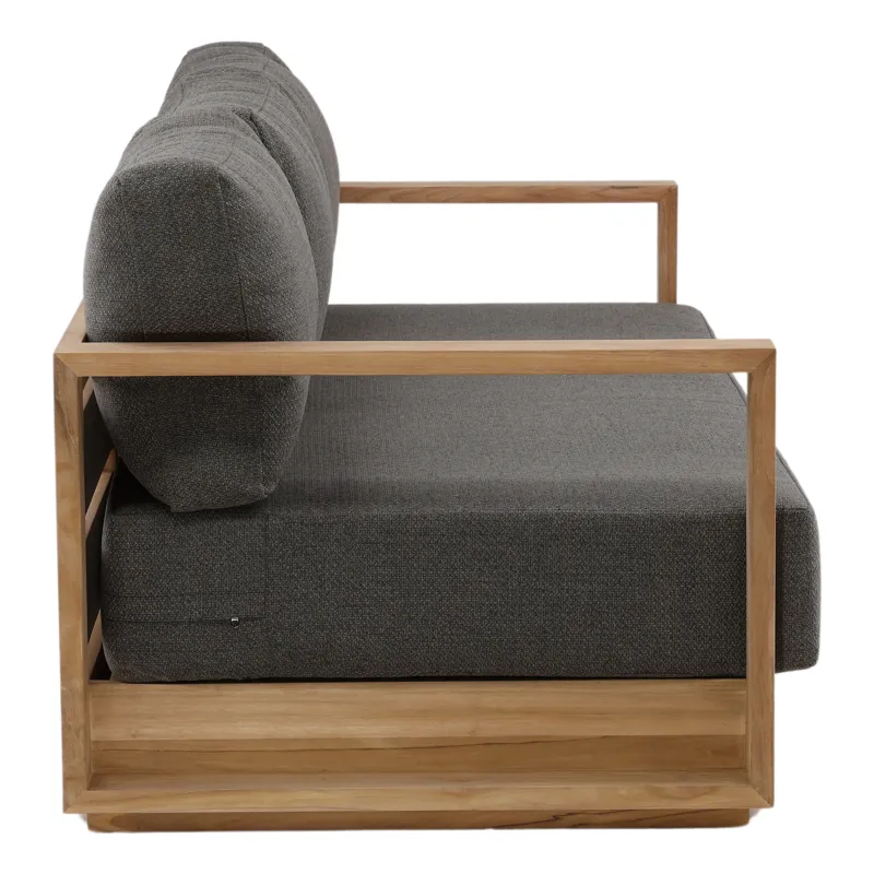 Darlene Outdoor Sofa Charcoal
