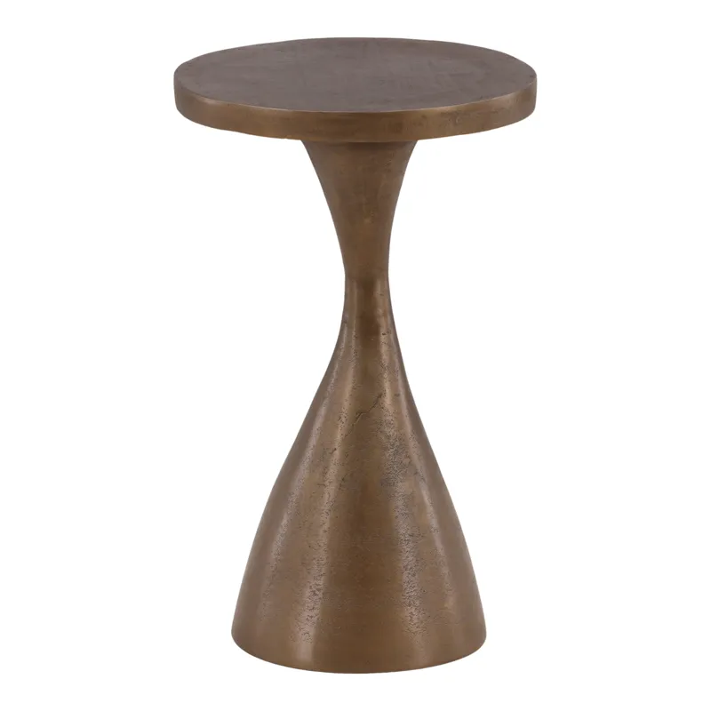 Nara Side Table Antique Brass