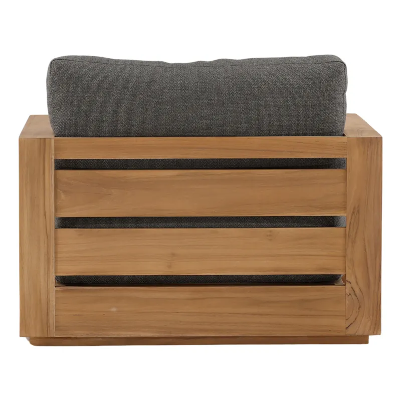 Darlene Outdoor Sofa Chair Charcoal