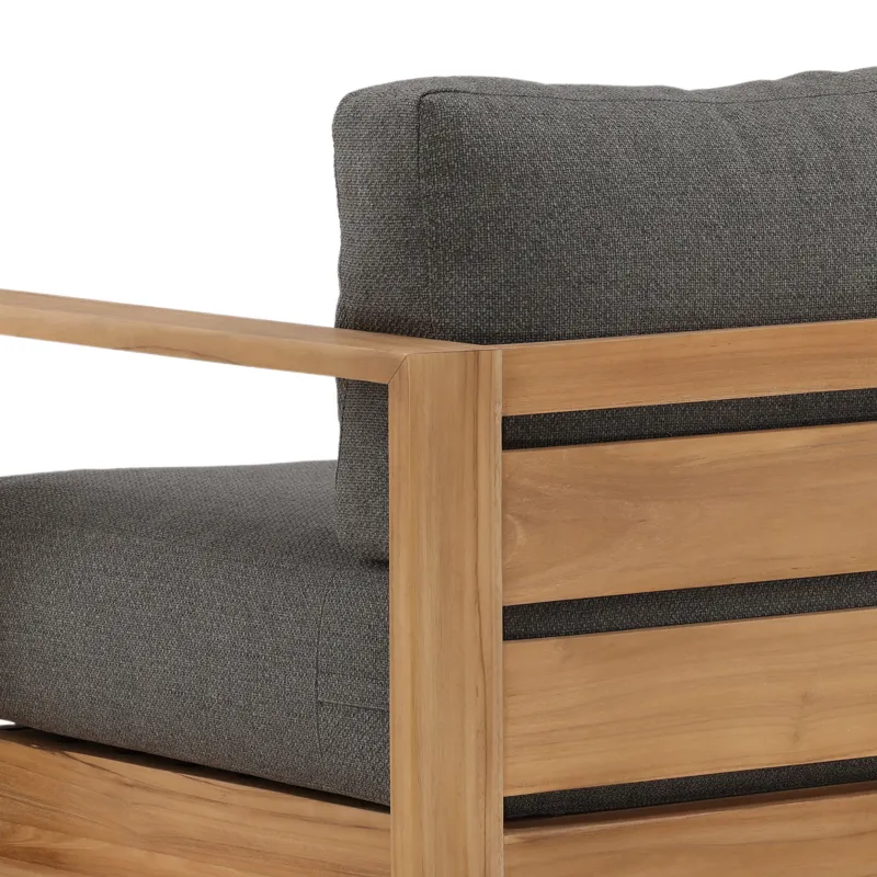 Darlene Outdoor Sofa Chair Charcoal