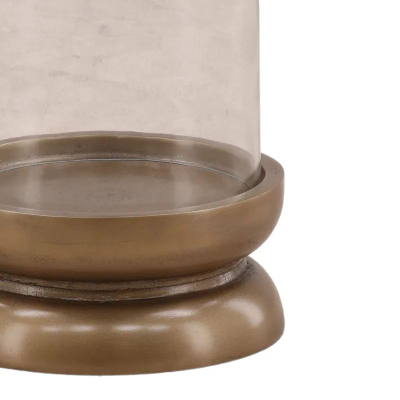 Fairmont Candle Holder Antique Brass Small