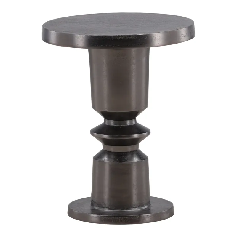 Samira Side Table Antique Black