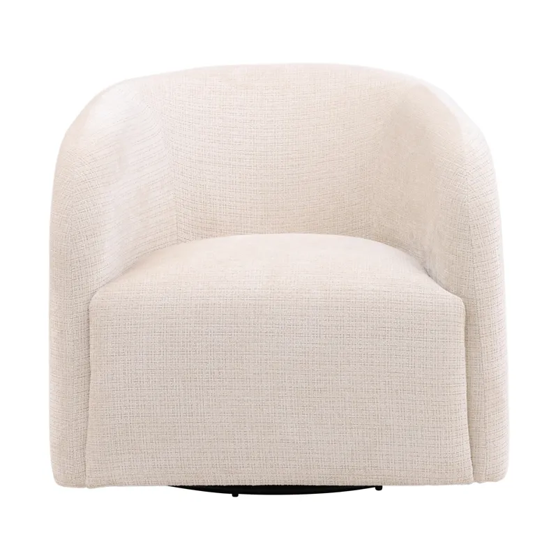 Neva Swivel Chair Cream