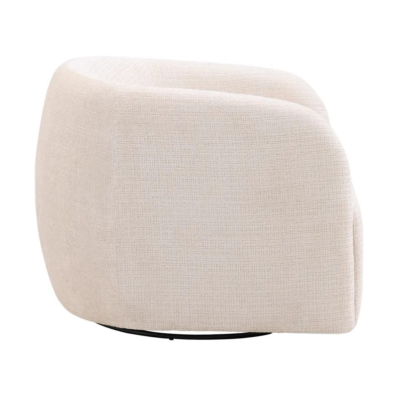 Neva Swivel Chair Cream