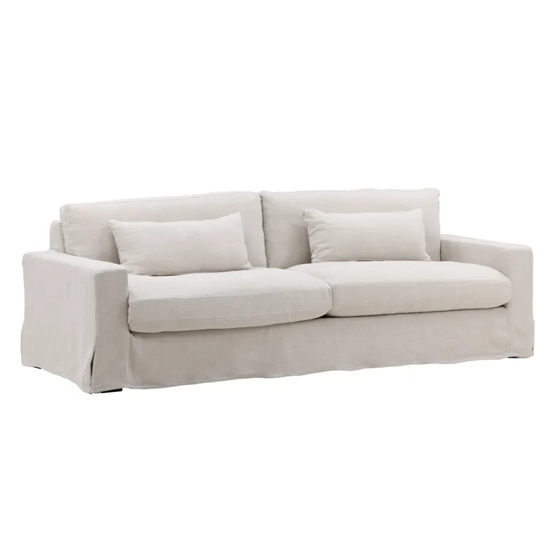 Dixie Sofa Slipcover Natural