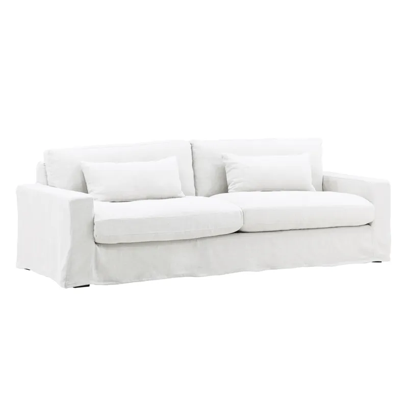 Dixie Sofa Slipcover White
