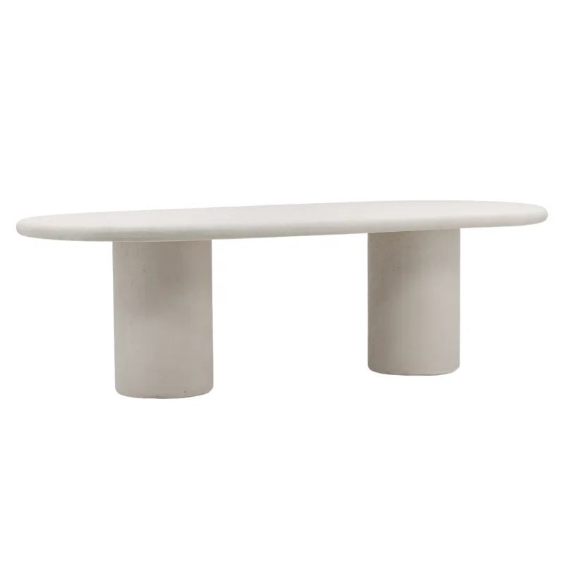 Emeric Dining Table White