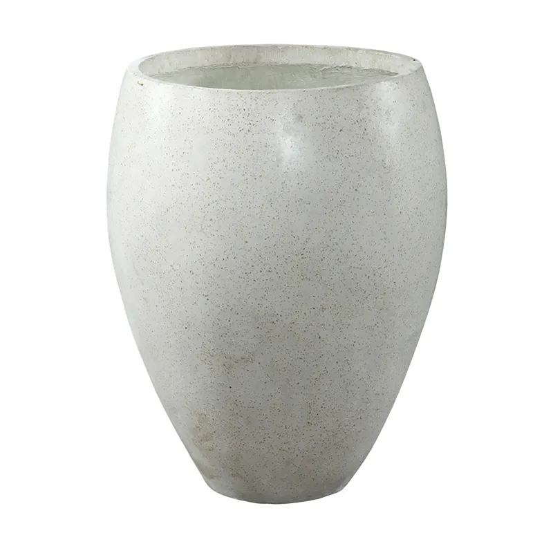 Olwen Pot Grey Terrazzo Outdoor