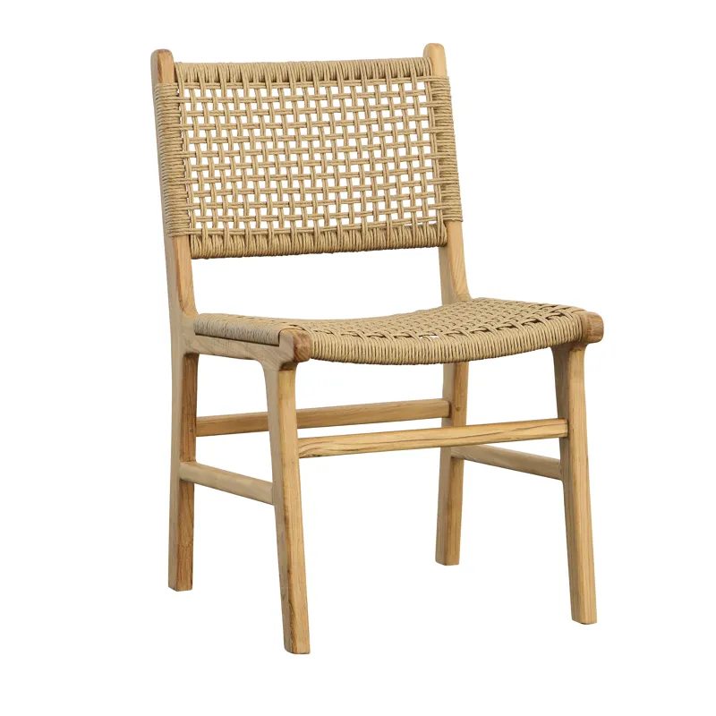 Dallas Armless Dining Chair Nat