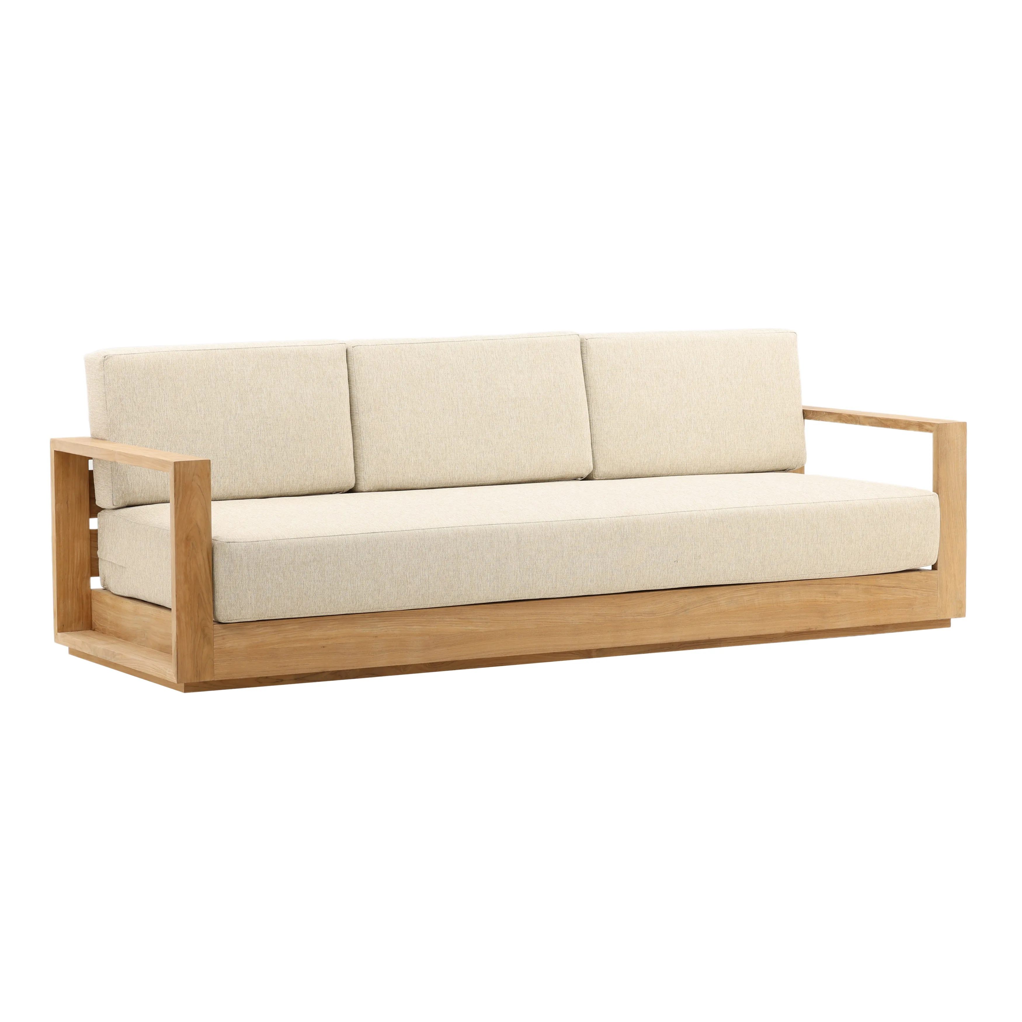 Darlene Outdoor Sofa Sand DOV7801-SAND by Dovetail Furniture at