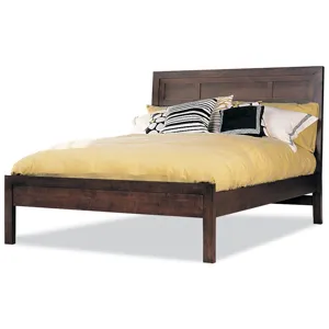 Queen Panel Bed W/Low Panel Ftbd - Soma Collection