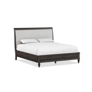 Legacy King Upholstered Sleigh Bed