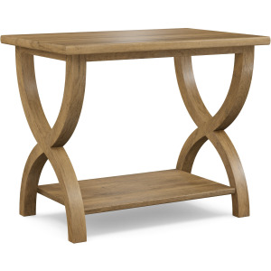 Solid Accents Transitional End Table