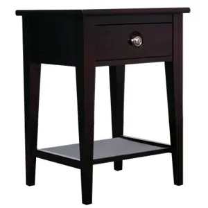 Manhattan Collection Shelf Night Stand