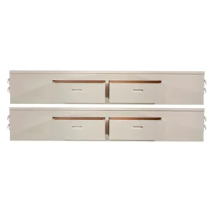 Queen 4 Drw Storage Rail Pkg