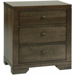 Symmetry  3 Drawer Night Stand