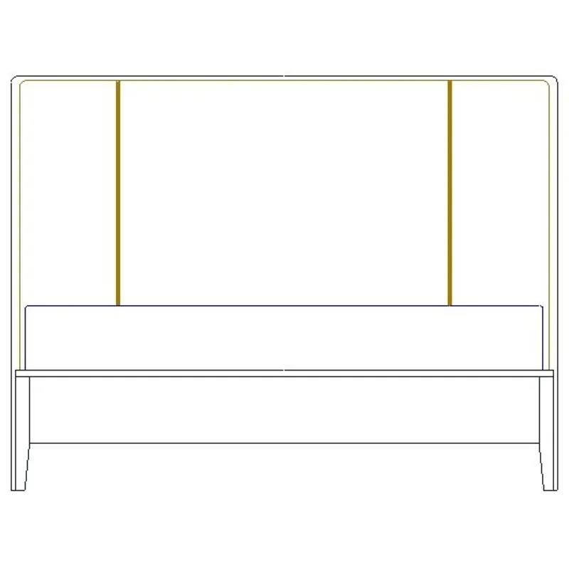 Caledon King Uph. Panel Bed