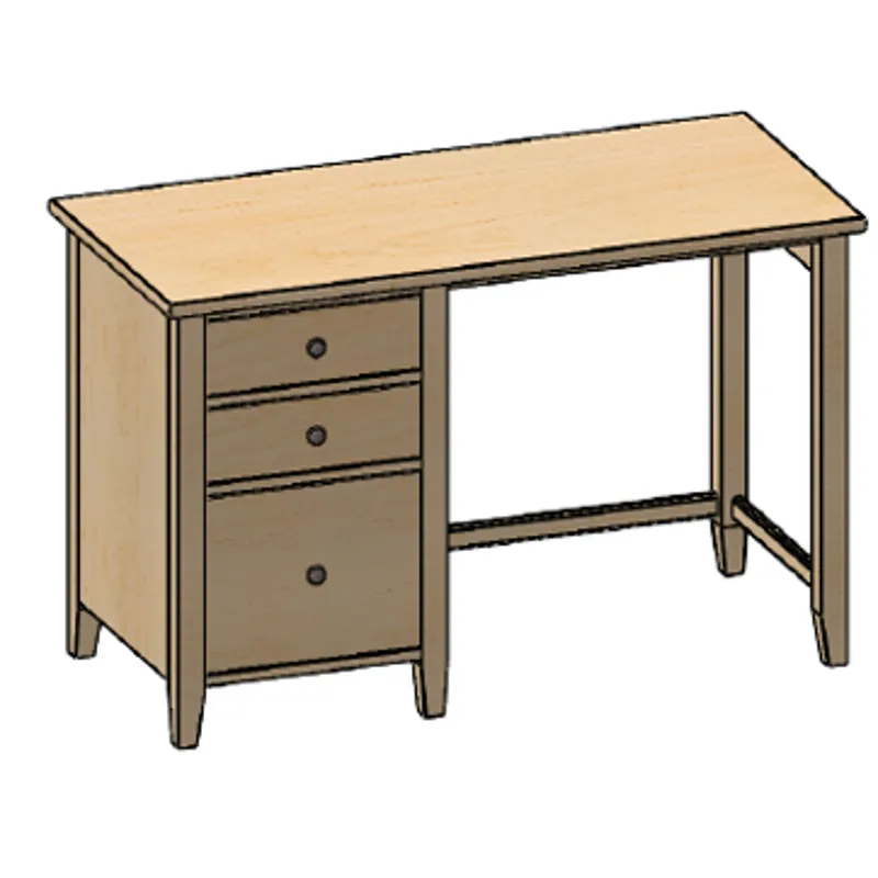 Tables Student Desk (Left Drawers)