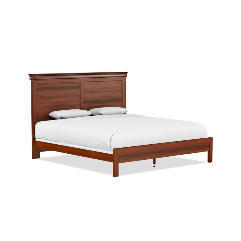 Chateau Fontaine King Panel Bed w/Low Footboard