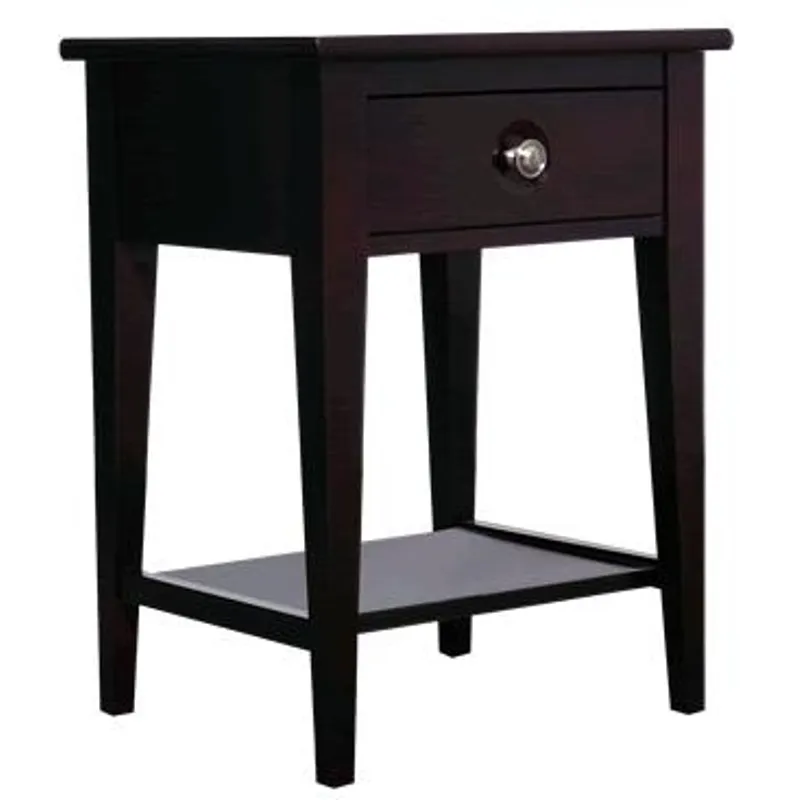 Manhattan Collection Shelf Night Stand