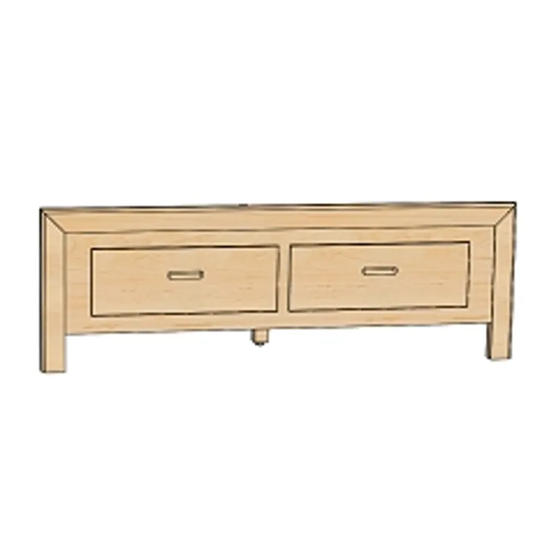 Storage Footboard Double