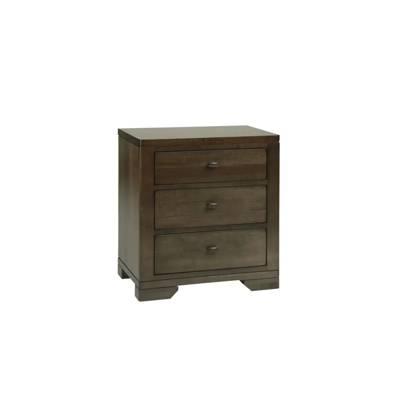 Symmetry  3 Drawer Night Stand