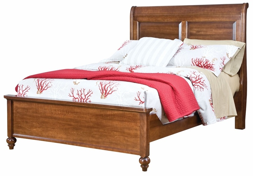Double Sleigh Bed Solid Choices Collection 900118 by Durham
