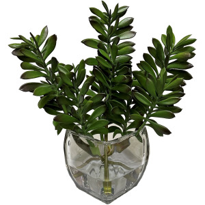 Jade in Bevel Vase