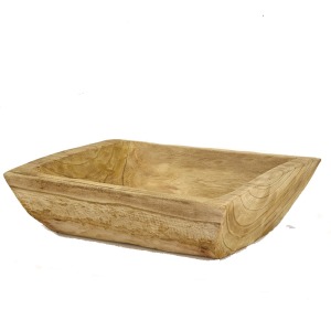 Square Wooden Bowl
