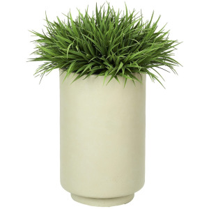Faux Grass in Large Rainey Planter