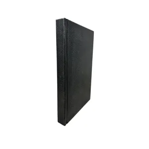 14" Full Charcoal Shagreen journal