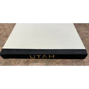 Utah Black / Off White Book w/Gold Lettering