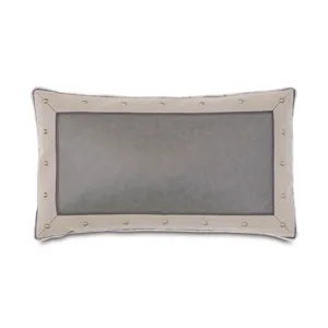 Safford Faux Leather Decorative Pillow