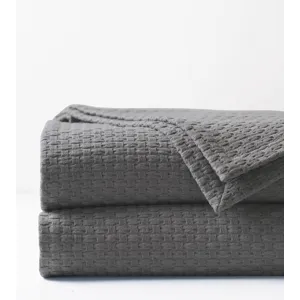 Tegan Matelasse Coverlet in Dove - Super King