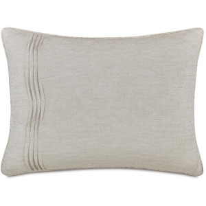 Elise Pleated Standard Sham Left