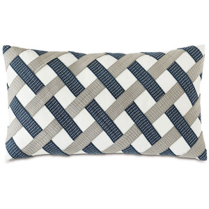 Saya Basket Weave Decorative Pillow