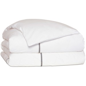 Gala Dove King Duvet Cover