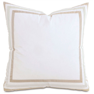 Watermill Taupe Euro Sham
