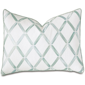 Brentwood Embroidered Decorative Pillow